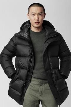 Chamarras Canada Goose Hombre México - Vernon Abrigos Black Label Negros DM1463529